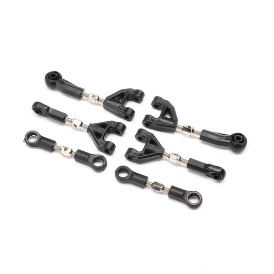 Adjustable Camber & Steering Link Set: NASCAR GROM