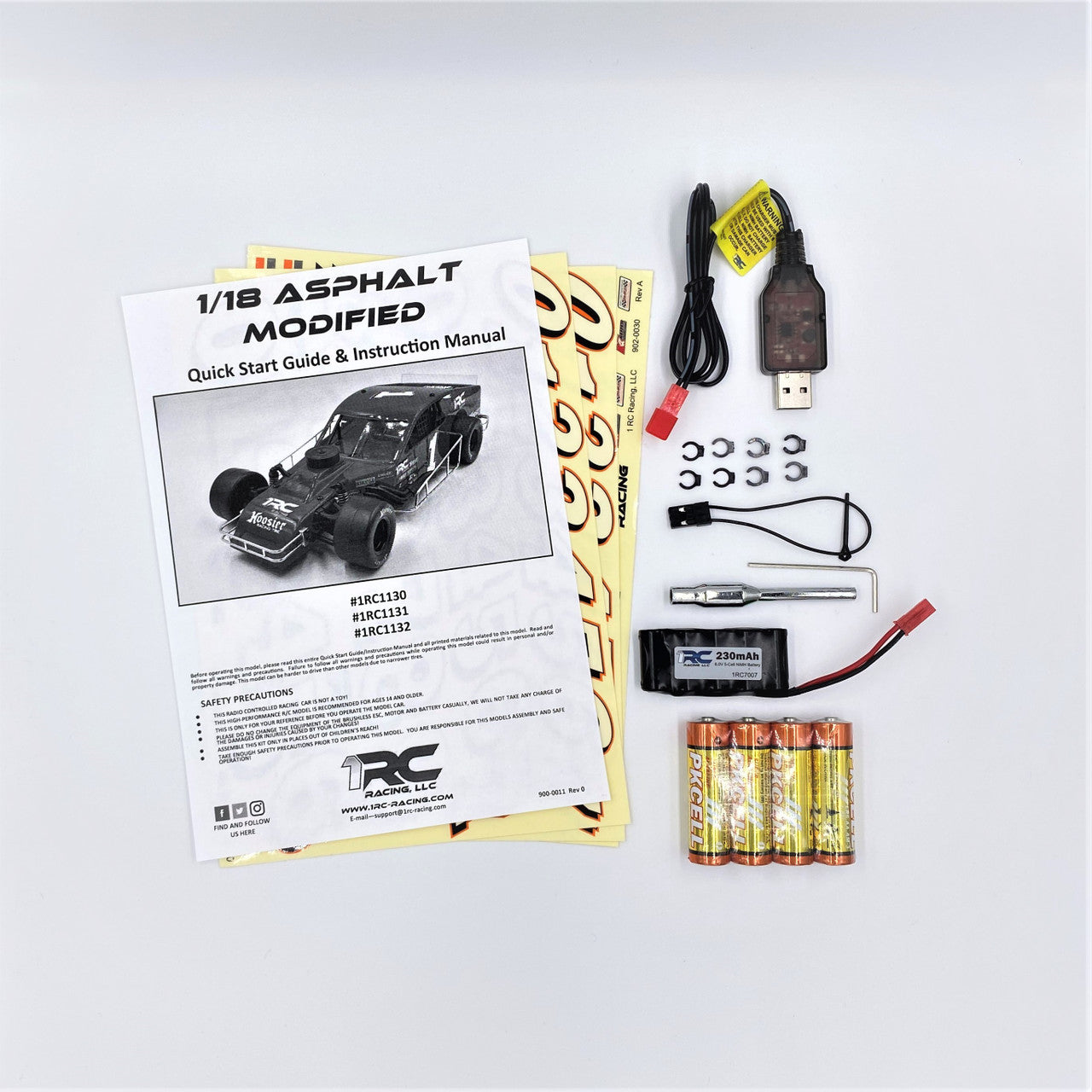 1RC 1/18 Asphalt Modified, RTR Kit