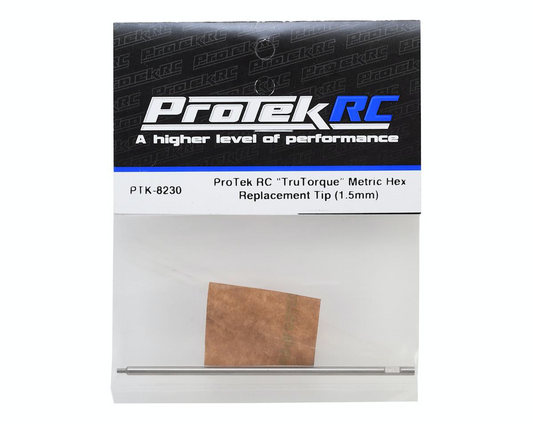 ProTek RC "TruTorque" HSS Steel Metric Hex Replacement Tip (1.5mm) PTK-8230