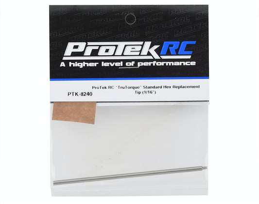 ProTek RC "TruTorque" HSS Steel Standard Hex Replacement Tip (1/16") PTK-8240