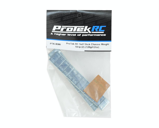 ProTek RC Self Stick Chassis Weight Strip (2) (120g/4.2oz) PTK-8380