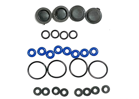 Small Bore Shock Rebuild Kit w/ guides, QS-5100