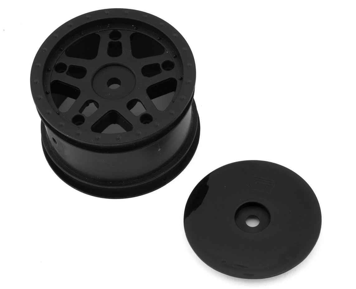 Whitz Racing Products 1/10 Whiplash Rear 2.2" Sprint Car Wheels, 12mm Hex (2)