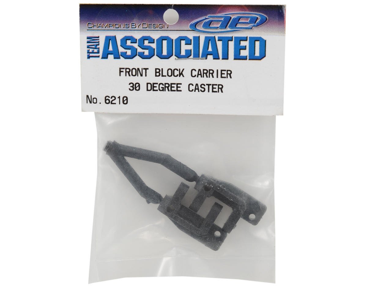 RC10 Front Caster Blocks - 30 degree, ASC-6210