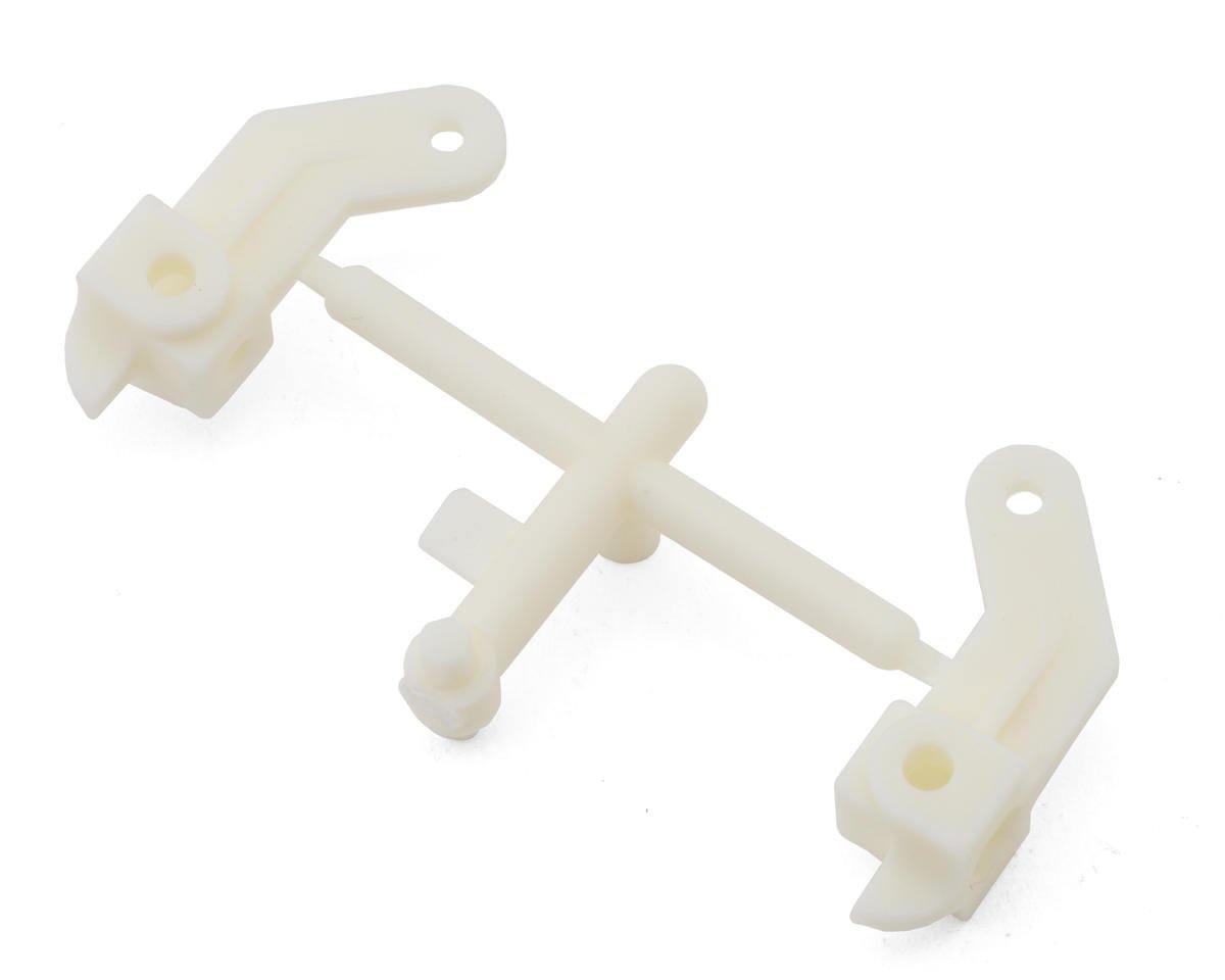 RC10 Inline Steering Blocks (White) (2), ASC-6217