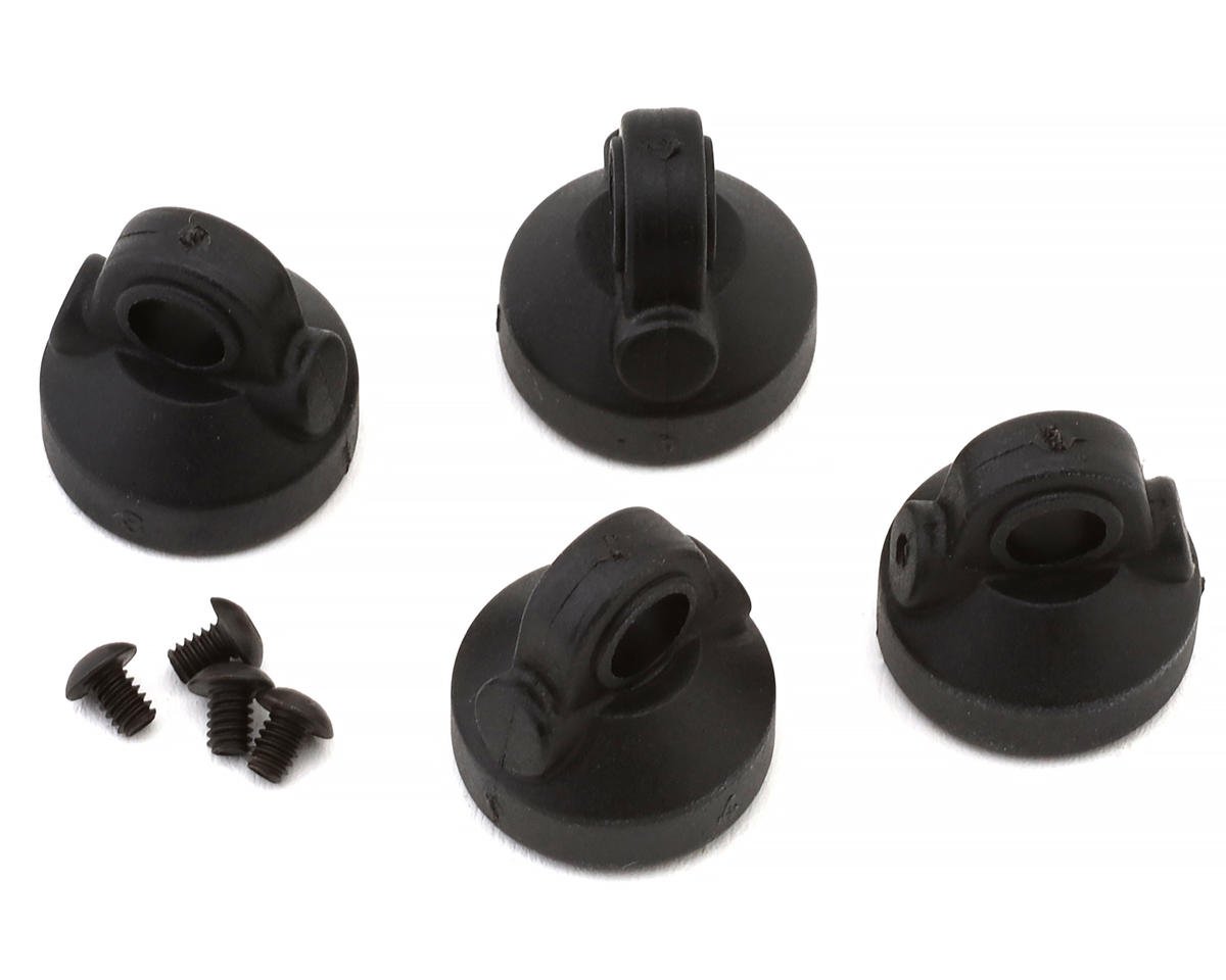 RC10 Emulsion Shock Caps (4), ASC-6443