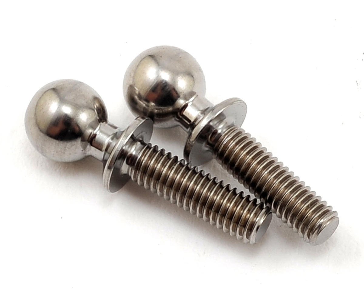 10mm Factory Team Heavy Duty Titanium Ball Stud Set (2), ASC-91753