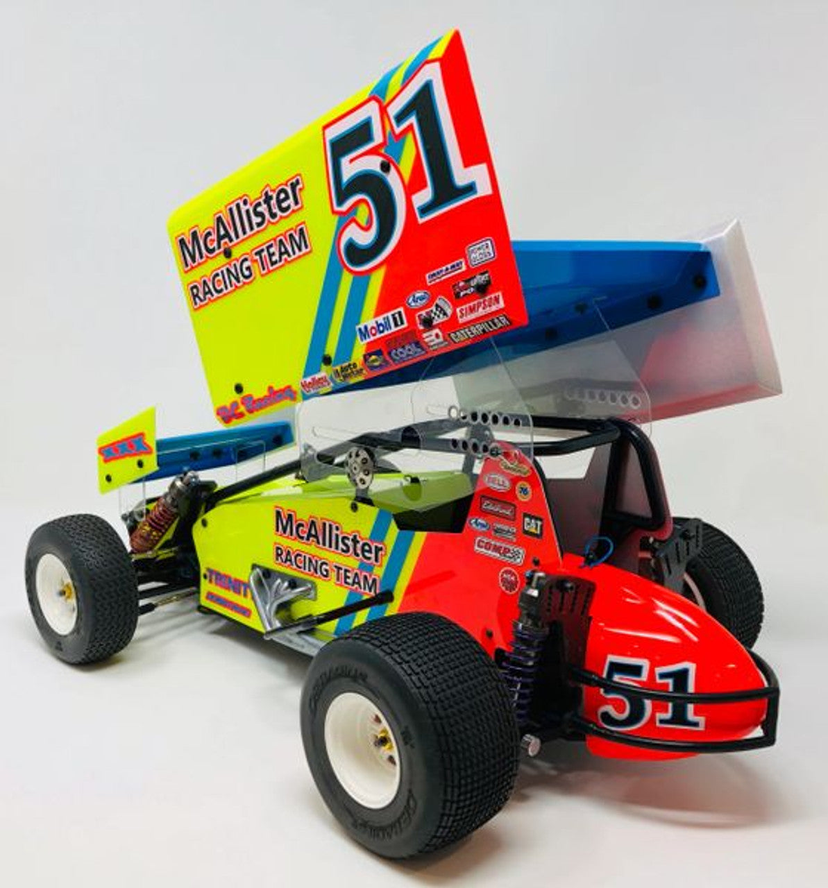 McAllister Racing 1/10 Sprint Car Tail Tank, 439