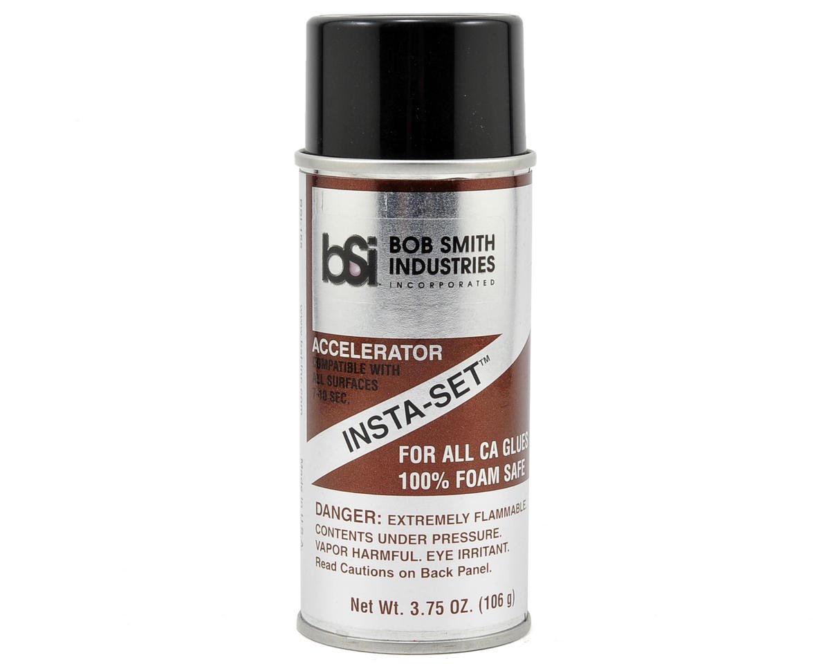 Bob Smith Industries INSTA-SET Foam Safe Accelerator Aerosol Spray (3.75oz), BSI-155