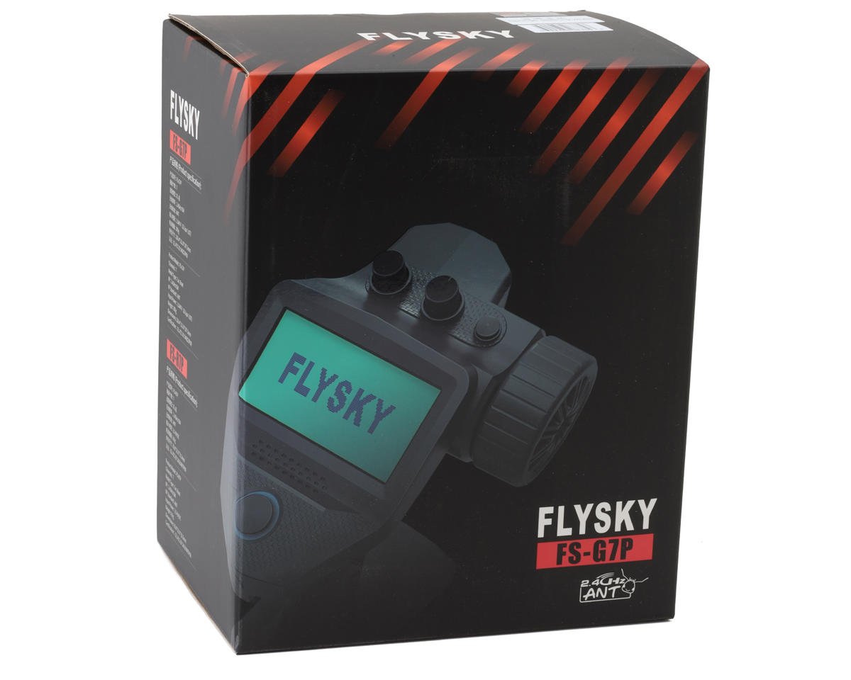 Flysky FS-G7P ANT 7-Channel 2.4GHz Transmitter w/2x FS-R7P Receivers, FSY-FS-G7P+R7P-2