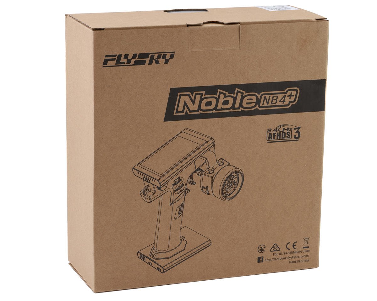 Flysky Noble NB4+ AFHDS3 8-Channel 2.4GHz Radio System w/FGr4B Receiver, FSY-NOBLE+