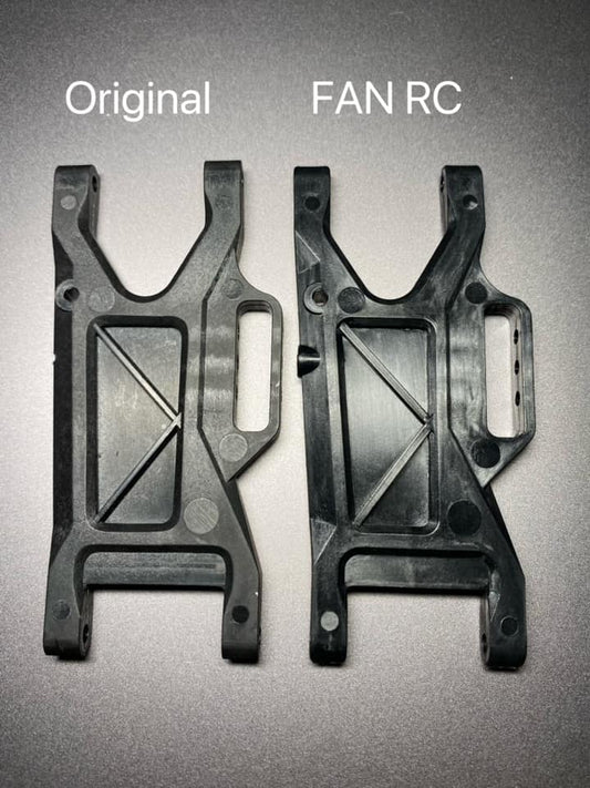 Rear Arms for Yokomo Works 91/92 and 93 Dog Fighter, FZ-007.2