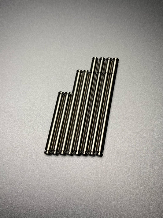 Titanium Hinge Pin Set for Yokomo Dogfighter 870C, 89 worlds, works 91/92, 93, Yz-10 94 95 97