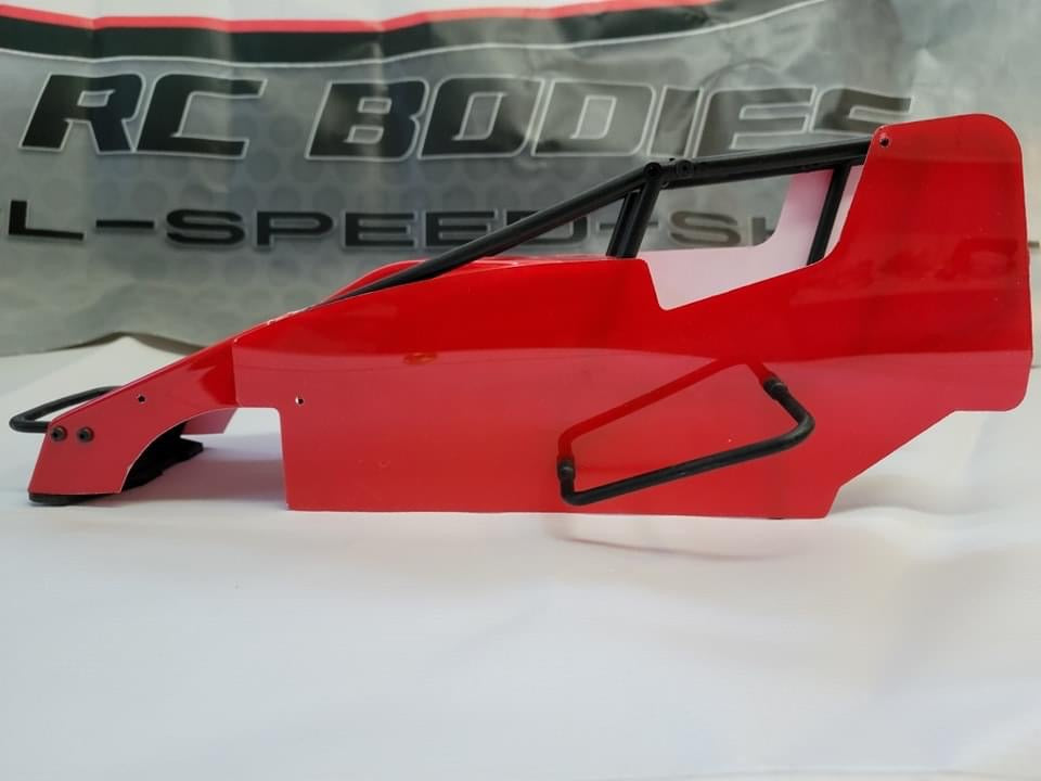 Sippel Speed Shop Team GFRP Sprint Car Body Kit w/ Wings