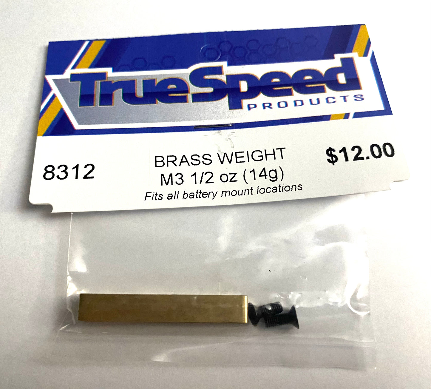 TrueSpeed Brass Weight M3 1/2 oz., CW-8312