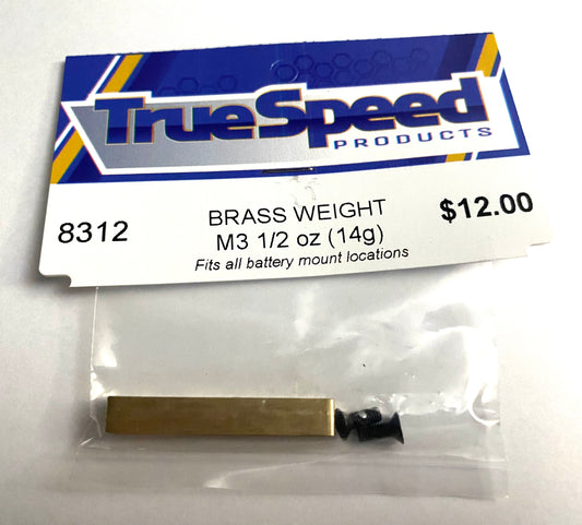 TrueSpeed Brass Weight M3 1/2 oz. CW-8312