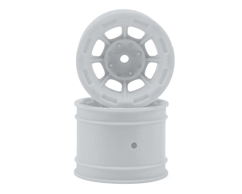 Hazard 1.7" RC10 Rear Wheel (White) (2), JCO-3359W