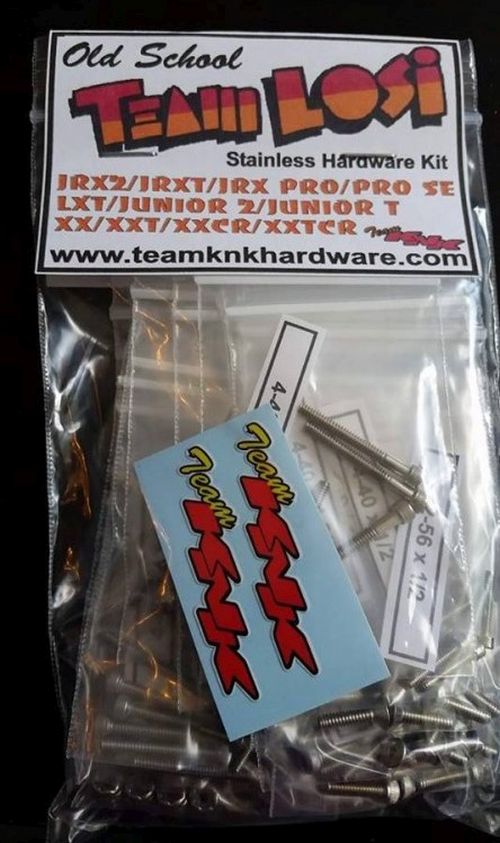 Stainless Hardware Kit for Old School Losi cars/trucks, KNKLOS001
