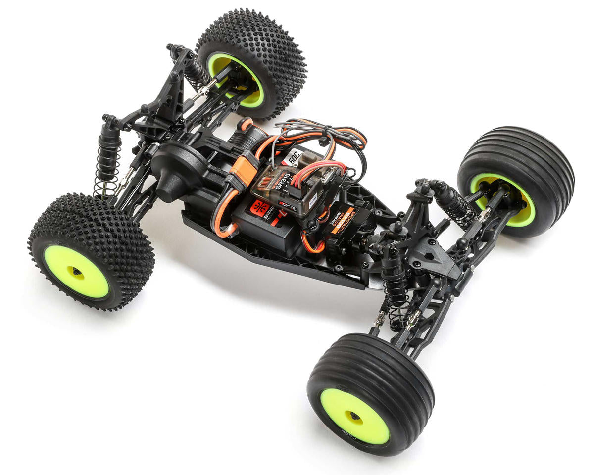 Losi Mini-T 2.0 V2 1/18 RTR 2WD Brushless Stadium Truck (Blue) w/2.4GHz Radio, Battery & Charger