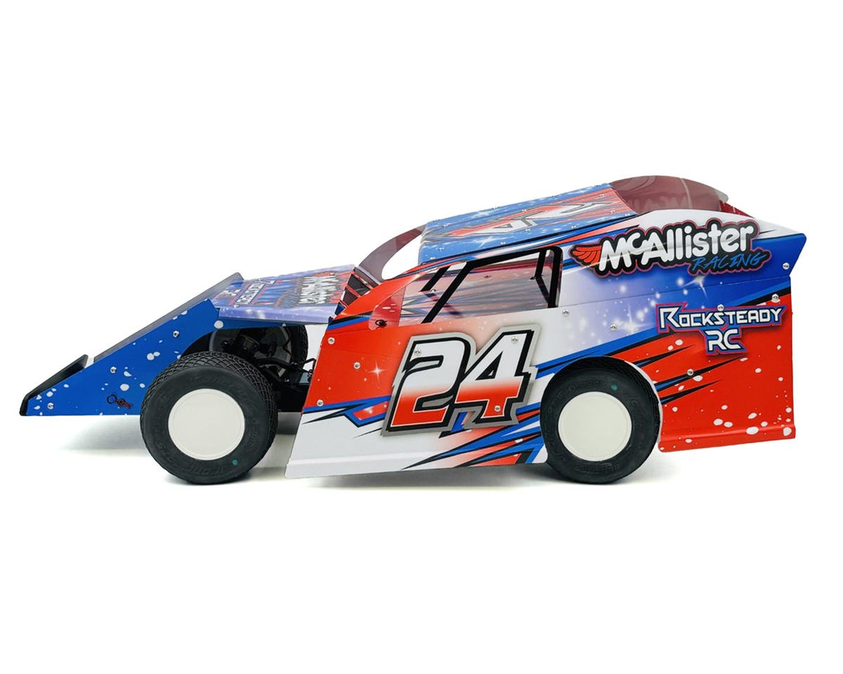 McAllister Racing Dagger SC Modified Oval Body (Clear), 800