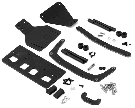 McAllister Racing RC10B6 Front & Rear Midwest Modified Body Mounting Kit, MCA-915