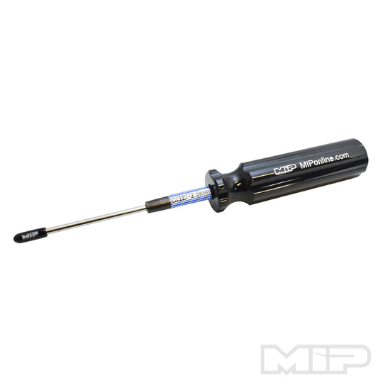 MIP 2.5mm Black Handle Ball End Hex Driver Wrench, MIP-9010B