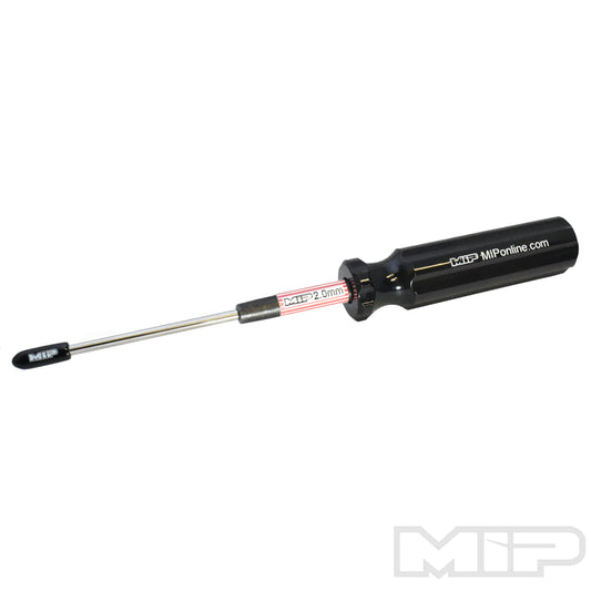 MIP 2.0mm Black Handle Ball End Hex Driver Wrench, MIP-9040B