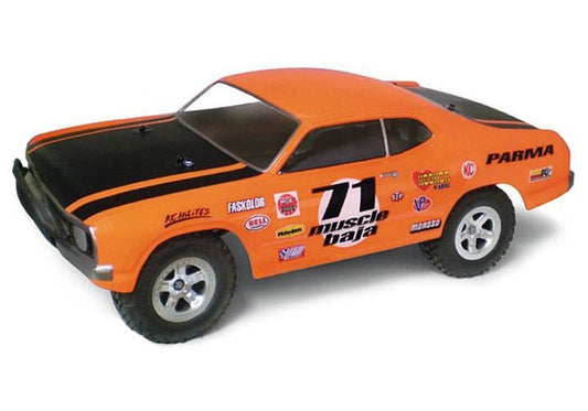 Parma '71 Muscle Baja 1/10 Scale Short Course Drag Clear Body, PAR1245