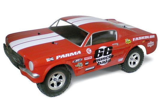 Parma '66 Muscle Baja 1/10 Scale Short Course Drag Clear Body, PAR1247