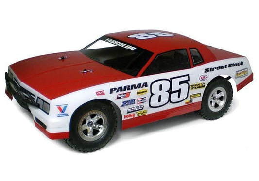 Parma '85 Street Stock 1/10 Scale Short Course Oval Clear Body, PAR1250