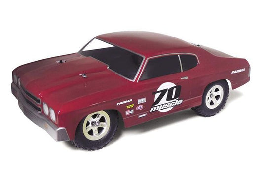 Parma '70 Muscle Baja 1/10 Scale Short Course Drag Clear Body, PAR1252