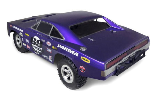 Parma '69 R/T Muscle Baja 1/10 Scale Short Course Drag Clear Body, PAR1253