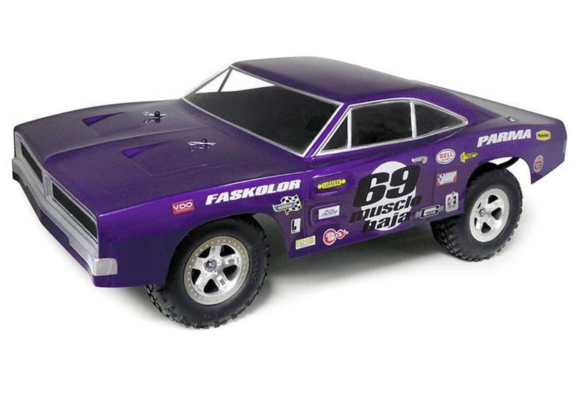 Parma '69 R/T Muscle Baja 1/10 Scale Short Course Drag Clear Body, PAR1253