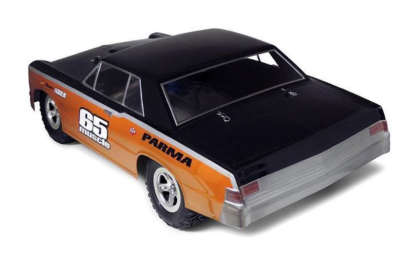 Parma '65 Muscle Baja 1/10 Scale Short Course Drag Clear Body, PAR1257