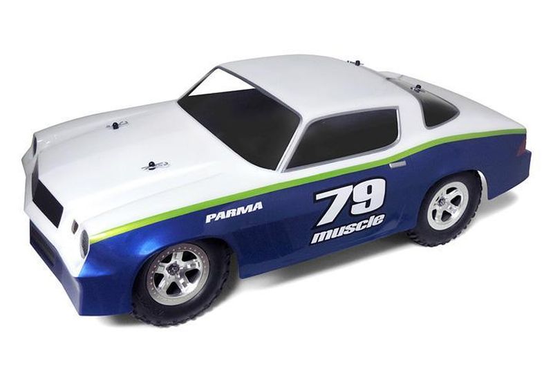 Parma '79 Muscle Baja 1/10 Scale Short Course Drag Clear Body, PAR1260