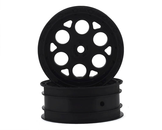 Pro-Line Showtime 2.2" Sprint Car 12mm Hex Front Black Wheels for Dirt Oval PRO-2782-03