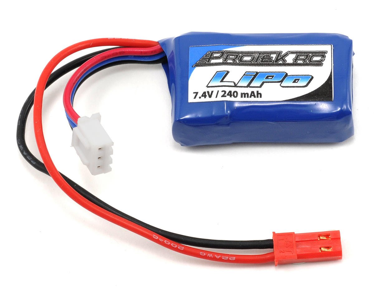 ProTek RC 2S High Power 30C Micro LiPo Battery (7.4V/240mAh) w/JST Connector, PTK-5185