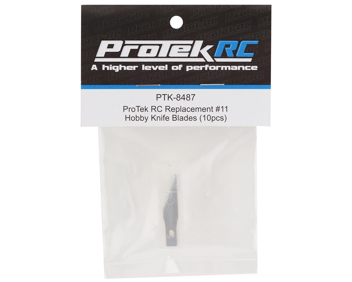 ProTek RC Replacement #11 Hobby Knife Blades (10pcs) PTK-8487