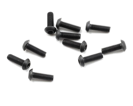 ProTek RC 2.5x8mm "High Strength" Button Head Screws (10), PTK-H-3103