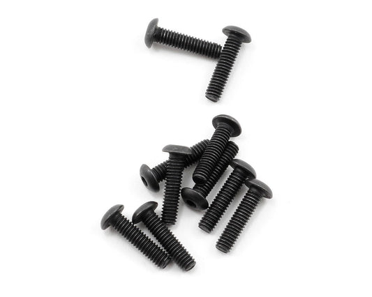 ProTek RC 2.5x10mm "High Strength" Button Head Screws (10), PTK-H-3104