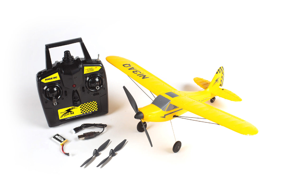 Sport Cub 400 Micro 3-Channel RTF Airplane with PASS (Pilot Assist Stability Software) System