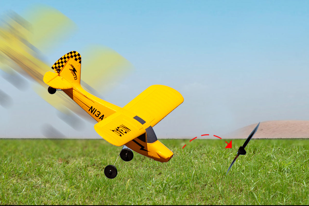 Sport Cub 400 Micro 3-Channel RTF Airplane with PASS (Pilot Assist Stability Software) System