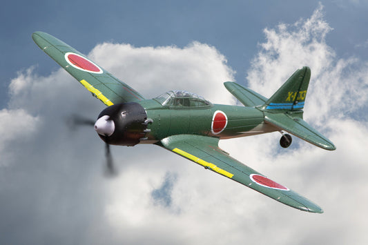 Mitsubishi A6M Zero Micro RTF Airplane with PASS (Pilot Assist Stability Software) System