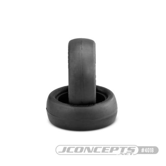 Smoothie 2 - 2.2" Buggy Front Rubber Tires (Silver), JCO-4018-06