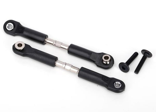 Turnbuckles, camber link, 39mm (69mm center to center) (assembled with rod ends and hollow balls) (1 left, 1 right), TRA-3644