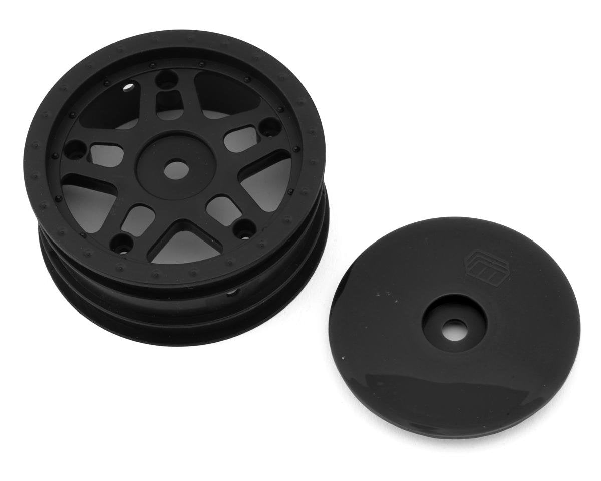 Whitz Racing Products 1/10 Whiplash Front 2.2" Sprint Car Wheels, 12mm Hex (2)