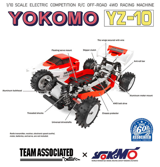 Yokomo YZ-10 Classic Kit, ASC-9064