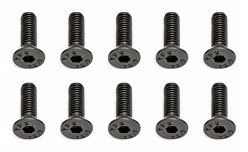 Screws, M3x10 mm FHCS ASC-25202