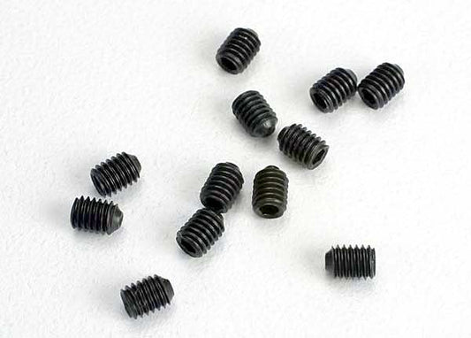 Set (grub) screws, 3mm hardened (12) TRA-2743