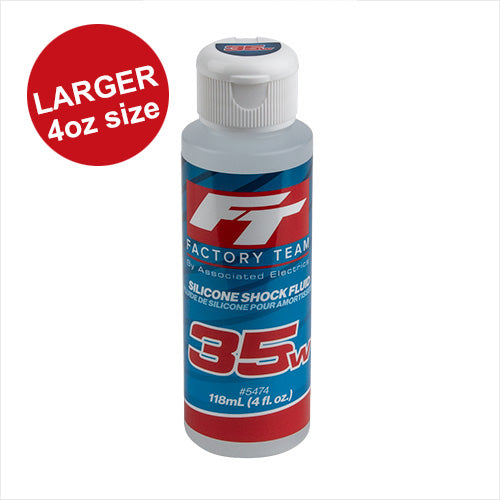 FT Silicone Shock Oil Fluid, 35wt (425 cSt), 4oz. ASC-5474